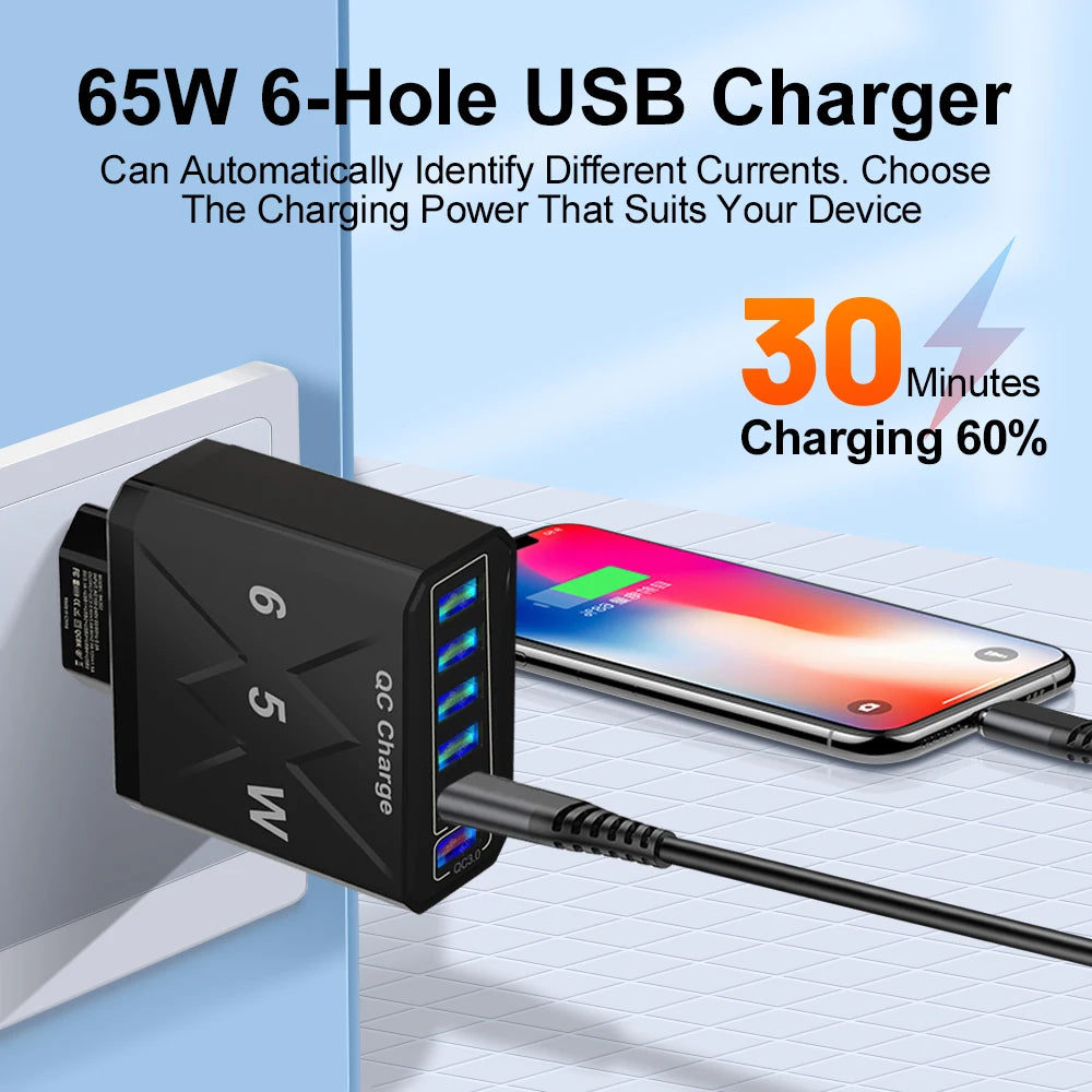 Ultimate 6-Port Fast ChargerTM