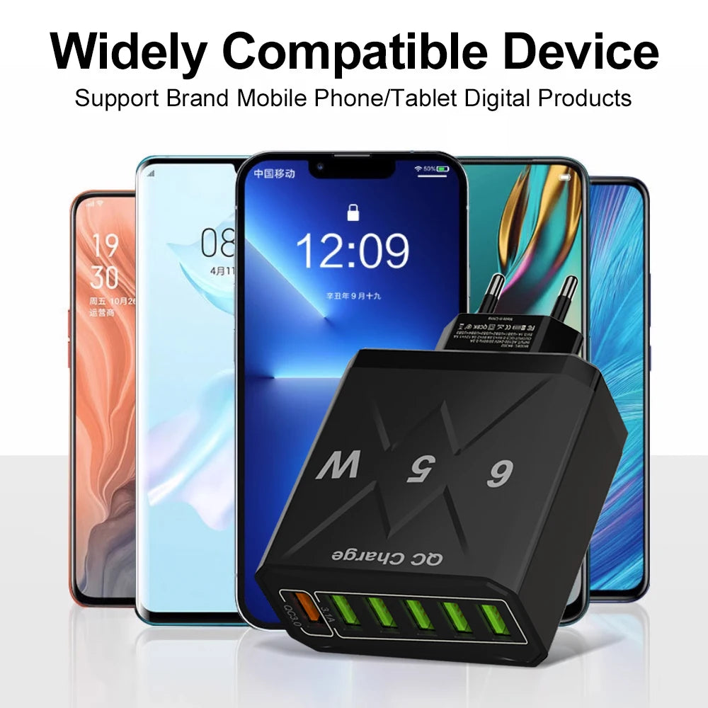 Ultimate 6-Port Fast ChargerTM