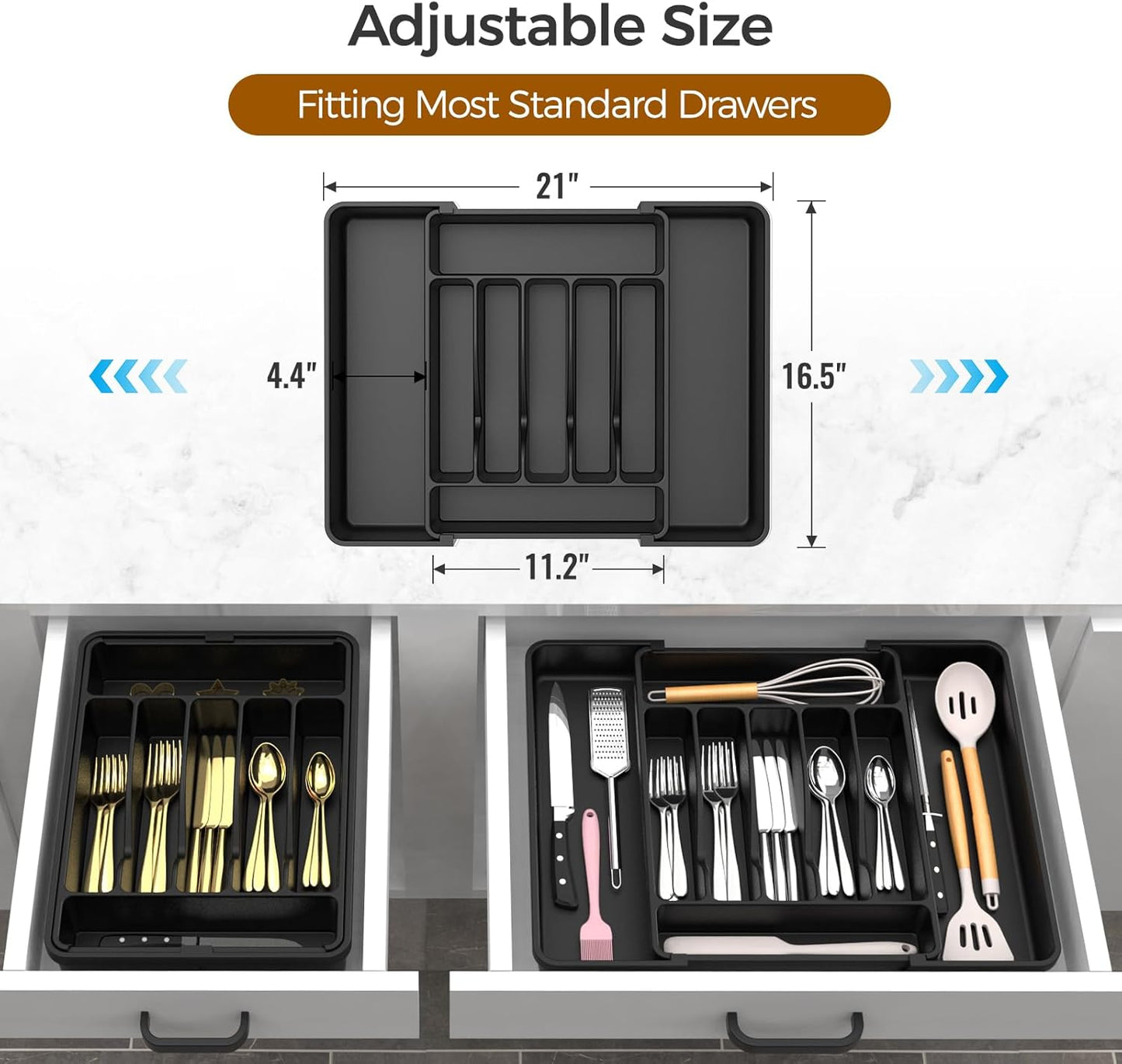 Premium Expandable Cutlery Organizer™