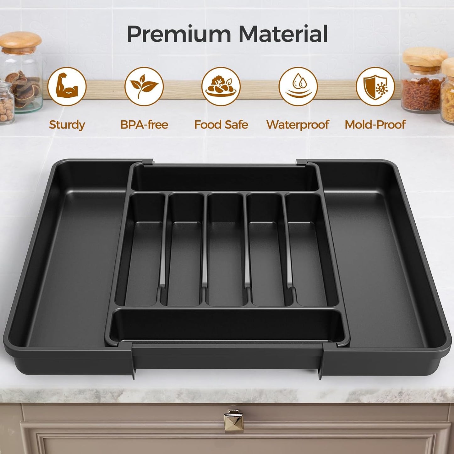 Premium Expandable Cutlery Organizer™